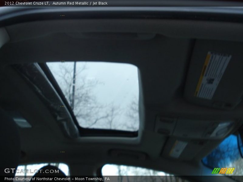 Autumn Red Metallic / Jet Black 2012 Chevrolet Cruze LT