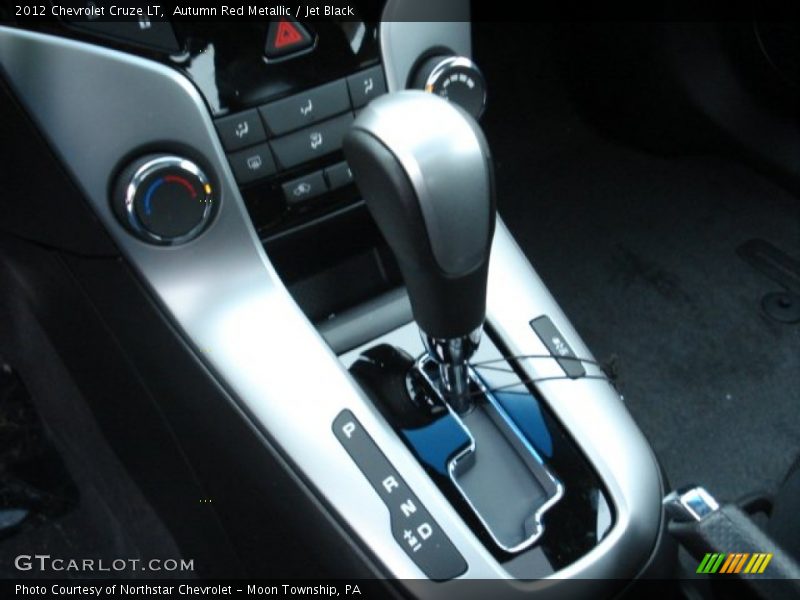 Autumn Red Metallic / Jet Black 2012 Chevrolet Cruze LT