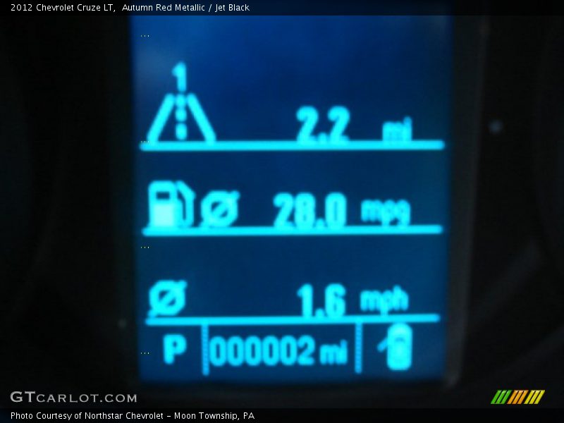 Autumn Red Metallic / Jet Black 2012 Chevrolet Cruze LT