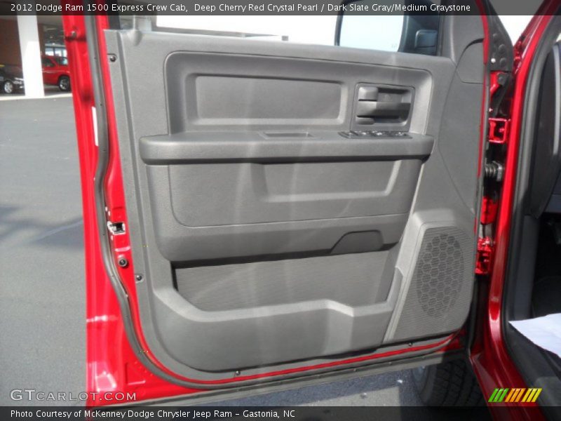 Deep Cherry Red Crystal Pearl / Dark Slate Gray/Medium Graystone 2012 Dodge Ram 1500 Express Crew Cab