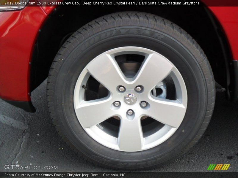 Deep Cherry Red Crystal Pearl / Dark Slate Gray/Medium Graystone 2012 Dodge Ram 1500 Express Crew Cab