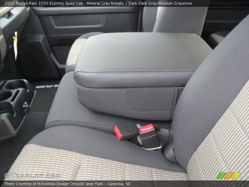 Mineral Gray Metallic / Dark Slate Gray/Medium Graystone 2012 Dodge Ram 1500 Express Quad Cab