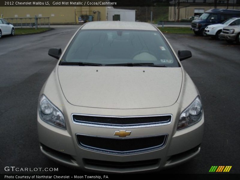 Gold Mist Metallic / Cocoa/Cashmere 2012 Chevrolet Malibu LS