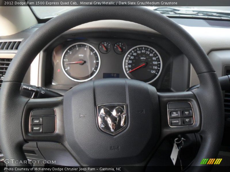  2012 Ram 1500 Express Quad Cab Express Quad Cab Gauges