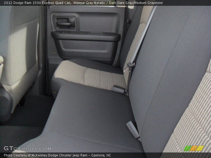 Mineral Gray Metallic / Dark Slate Gray/Medium Graystone 2012 Dodge Ram 1500 Express Quad Cab