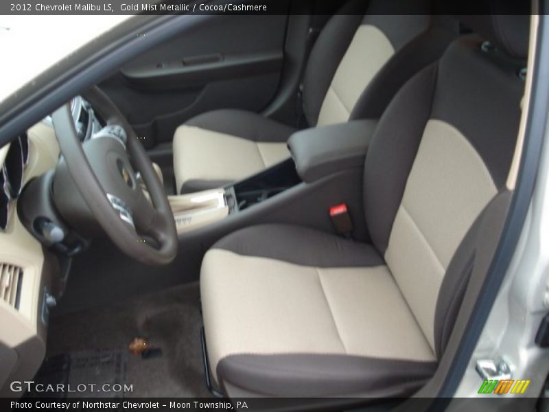Gold Mist Metallic / Cocoa/Cashmere 2012 Chevrolet Malibu LS
