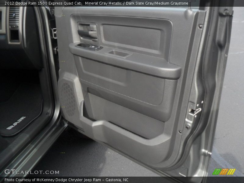 Mineral Gray Metallic / Dark Slate Gray/Medium Graystone 2012 Dodge Ram 1500 Express Quad Cab