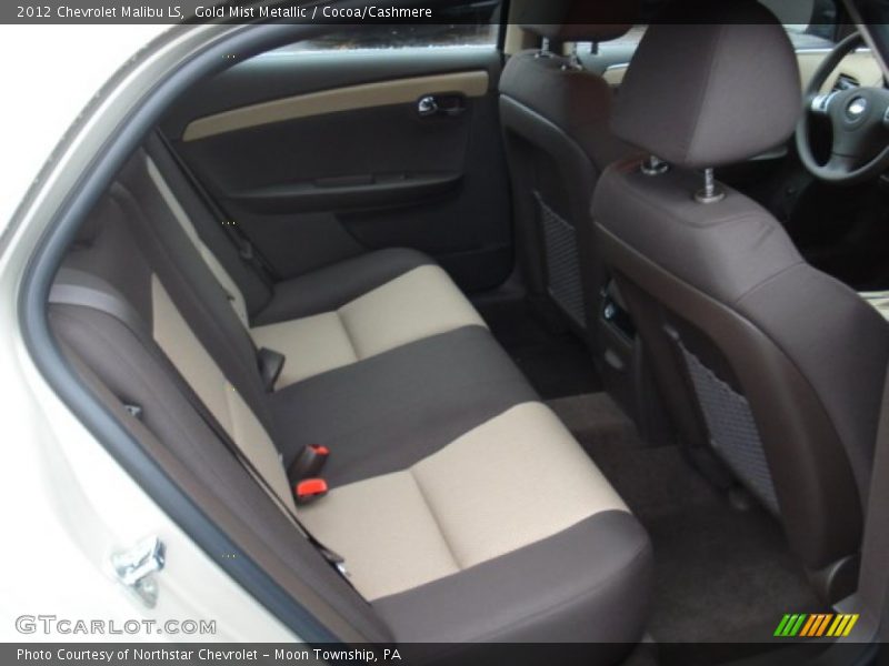 Gold Mist Metallic / Cocoa/Cashmere 2012 Chevrolet Malibu LS