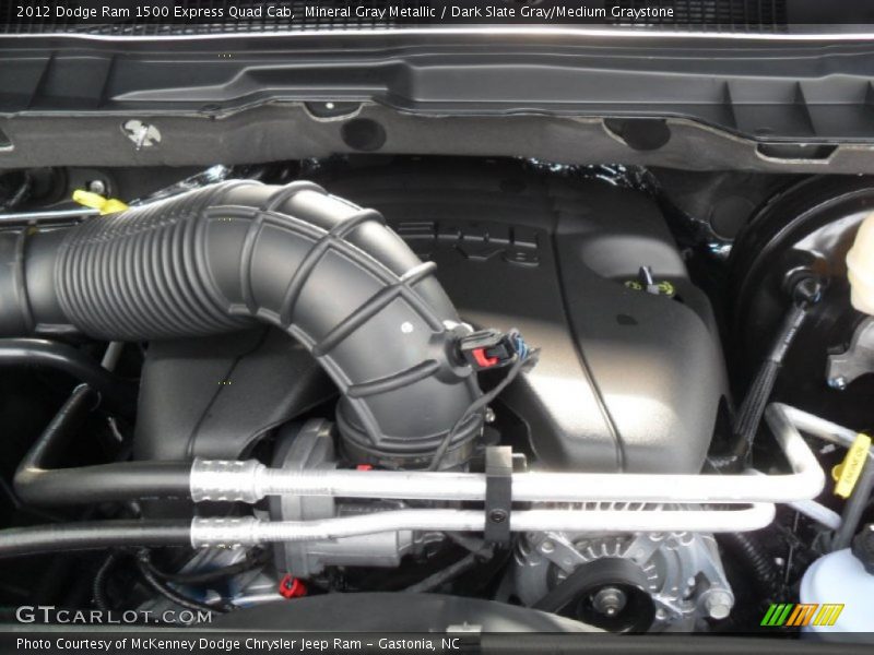 Mineral Gray Metallic / Dark Slate Gray/Medium Graystone 2012 Dodge Ram 1500 Express Quad Cab
