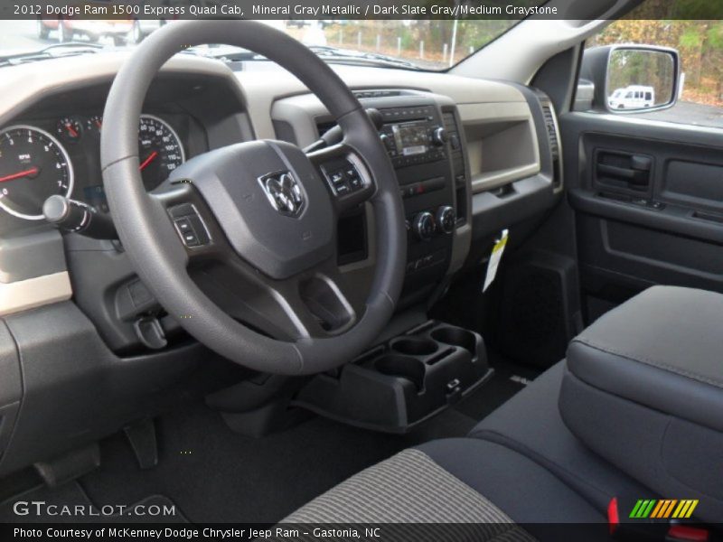 Dashboard of 2012 Ram 1500 Express Quad Cab