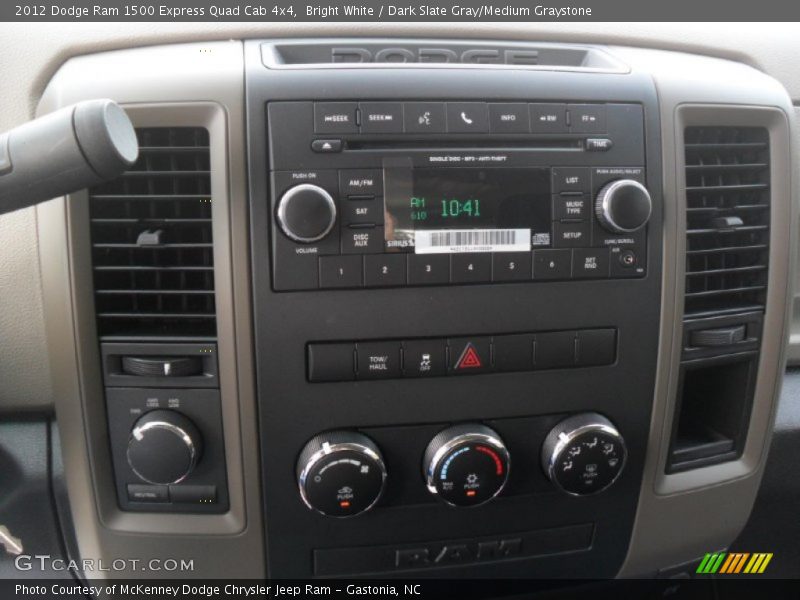 Controls of 2012 Ram 1500 Express Quad Cab 4x4