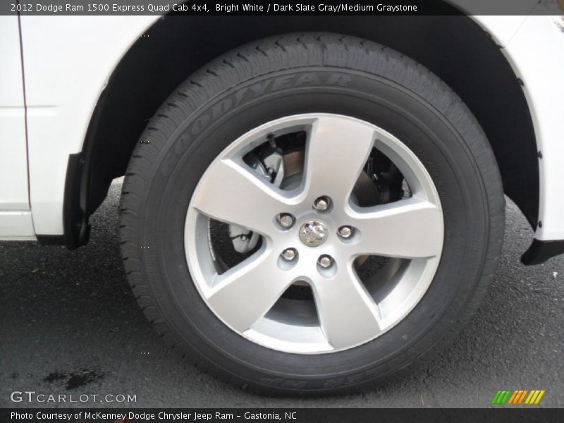  2012 Ram 1500 Express Quad Cab 4x4 Wheel