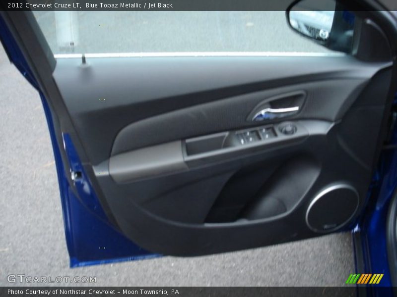 Blue Topaz Metallic / Jet Black 2012 Chevrolet Cruze LT