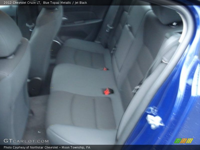 Blue Topaz Metallic / Jet Black 2012 Chevrolet Cruze LT