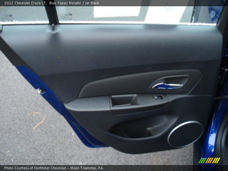 Blue Topaz Metallic / Jet Black 2012 Chevrolet Cruze LT