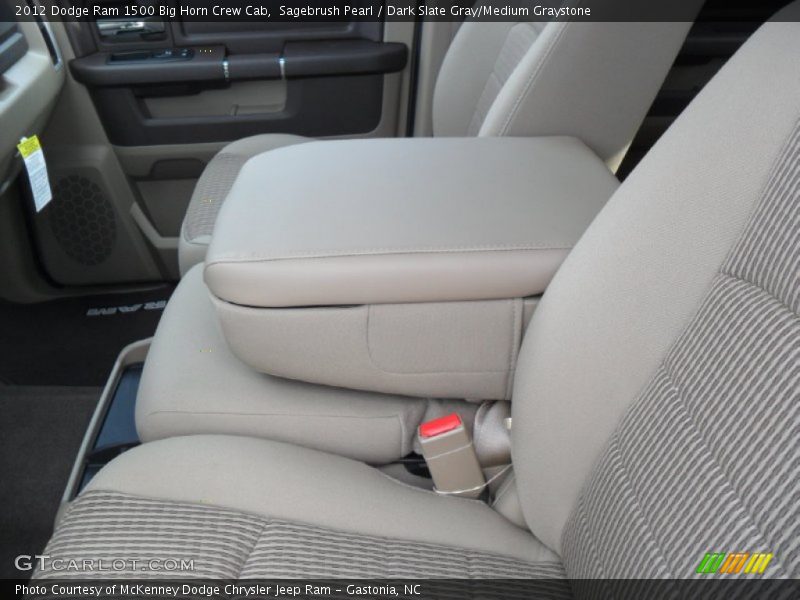 Sagebrush Pearl / Dark Slate Gray/Medium Graystone 2012 Dodge Ram 1500 Big Horn Crew Cab