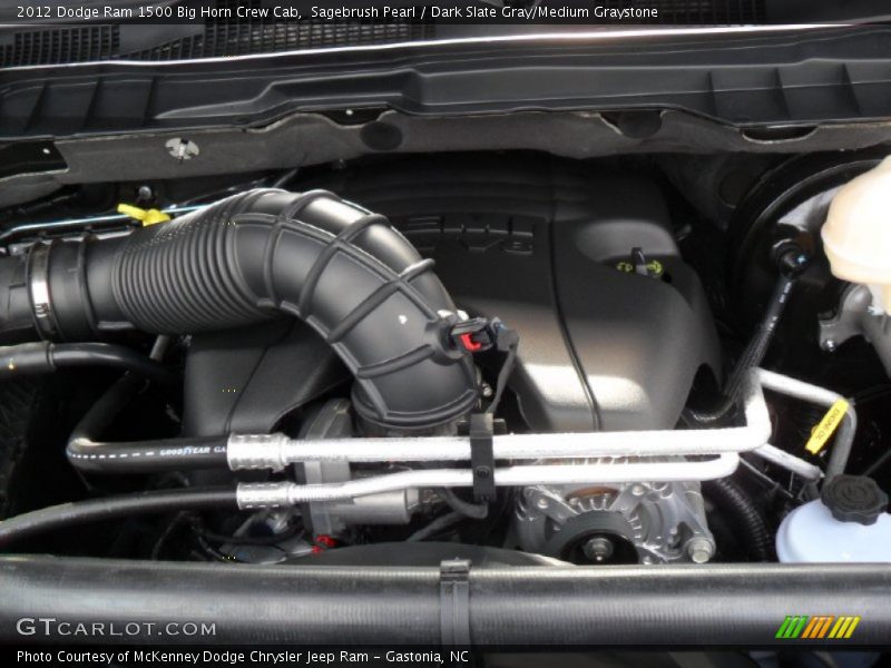 Sagebrush Pearl / Dark Slate Gray/Medium Graystone 2012 Dodge Ram 1500 Big Horn Crew Cab