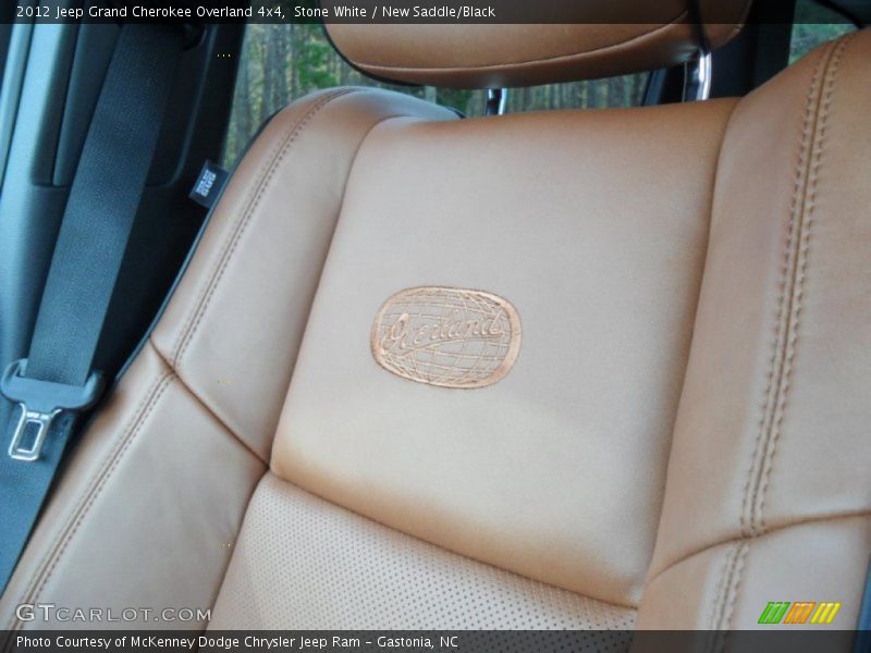 Embroidered Overland logo - 2012 Jeep Grand Cherokee Overland 4x4