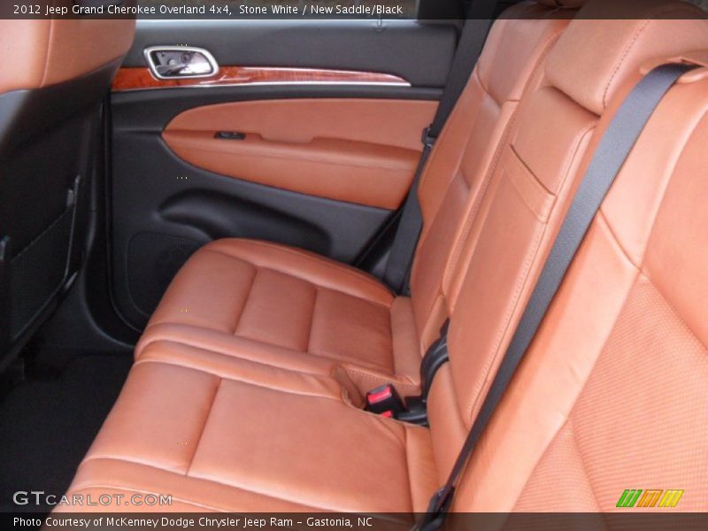  2012 Grand Cherokee Overland 4x4 New Saddle/Black Interior