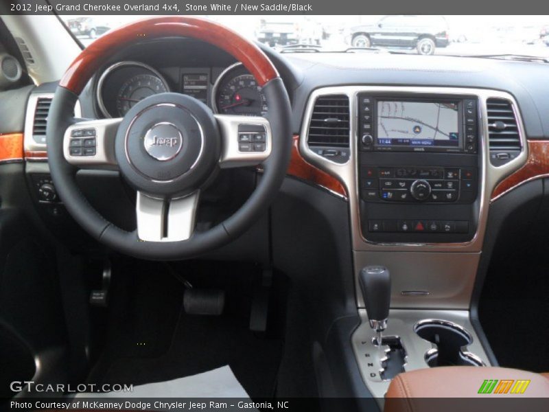 Dashboard of 2012 Grand Cherokee Overland 4x4