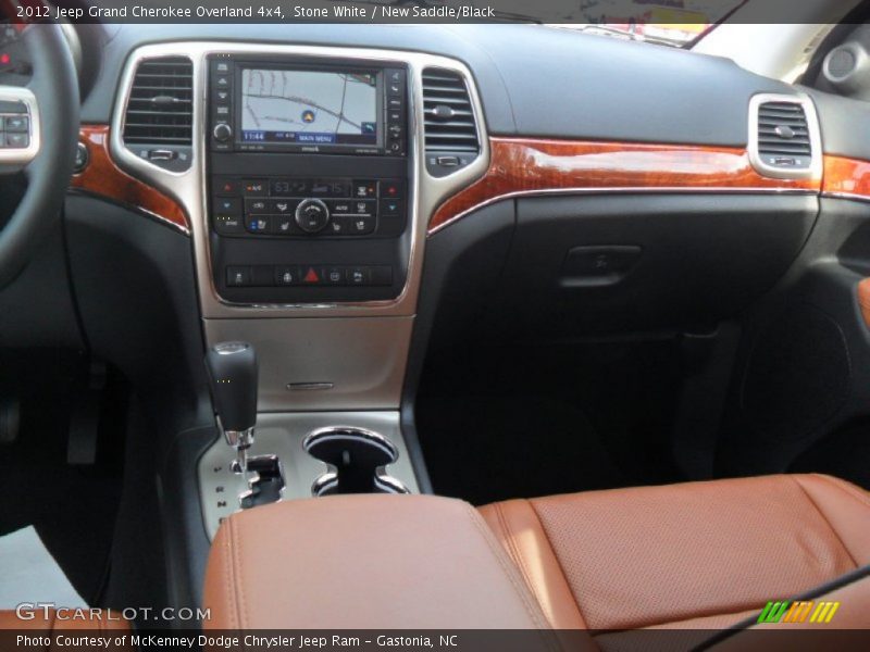 Dashboard of 2012 Grand Cherokee Overland 4x4