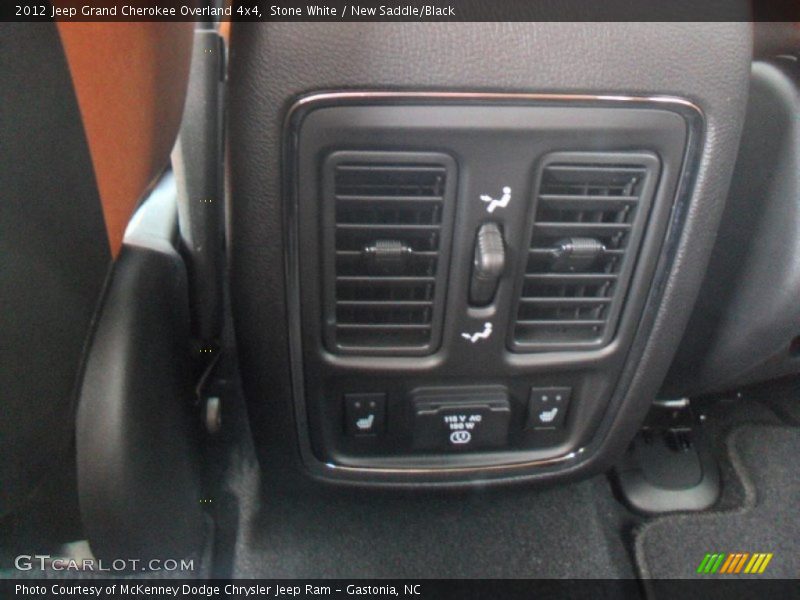 Rear vents - 2012 Jeep Grand Cherokee Overland 4x4