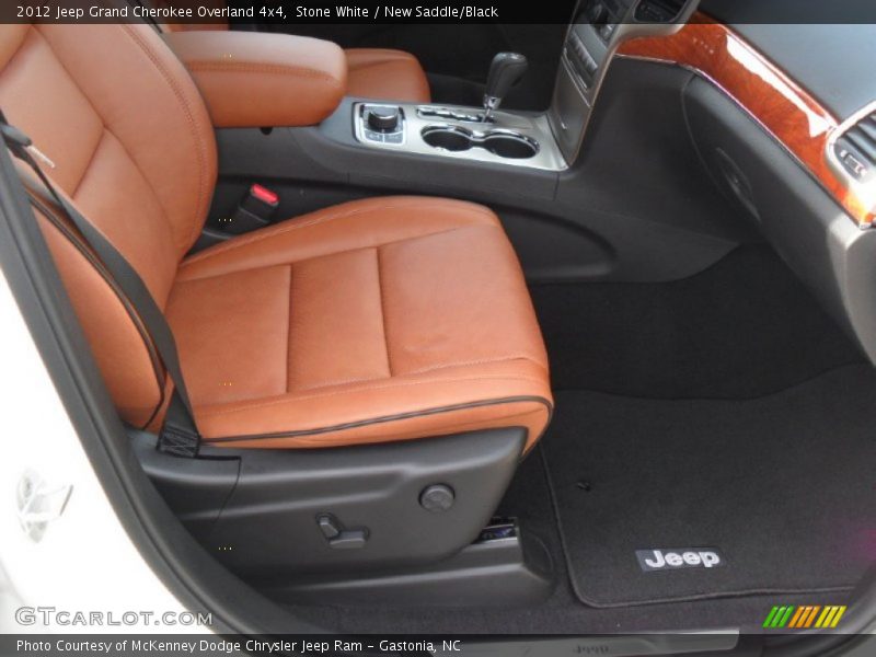  2012 Grand Cherokee Overland 4x4 New Saddle/Black Interior