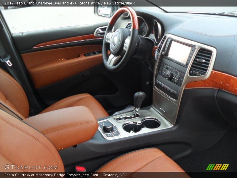 2012 Grand Cherokee Overland 4x4 New Saddle/Black Interior