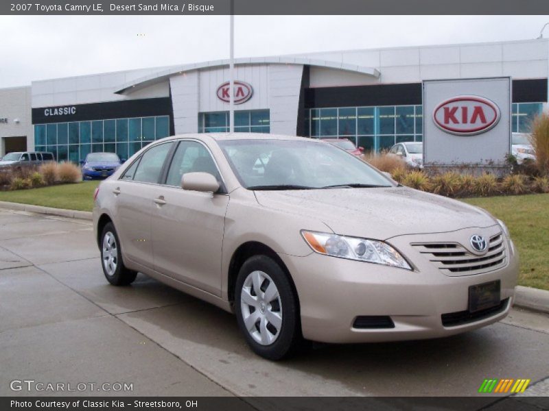 Desert Sand Mica / Bisque 2007 Toyota Camry LE