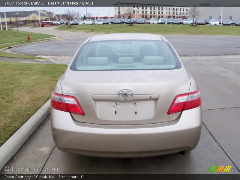 Desert Sand Mica / Bisque 2007 Toyota Camry LE