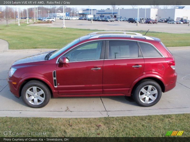  2009 VUE XR V6 AWD Ruby Red