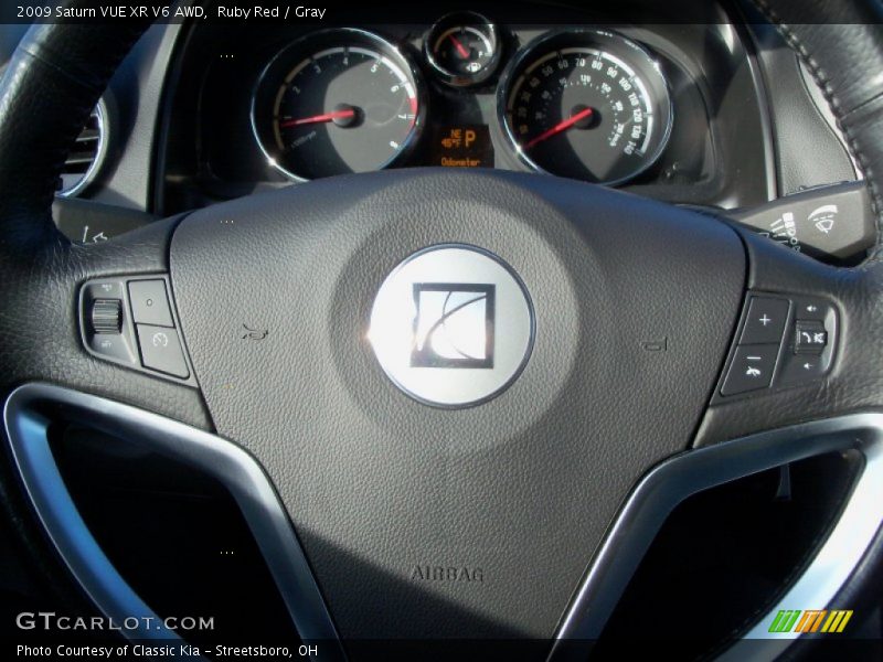 Ruby Red / Gray 2009 Saturn VUE XR V6 AWD