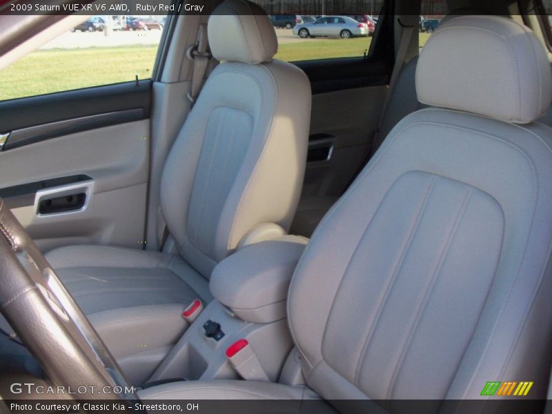 Ruby Red / Gray 2009 Saturn VUE XR V6 AWD