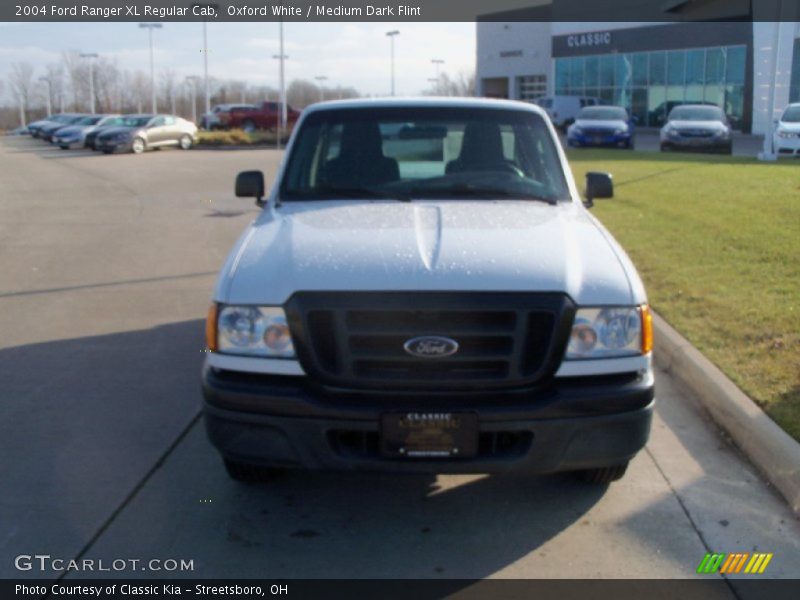 Oxford White / Medium Dark Flint 2004 Ford Ranger XL Regular Cab