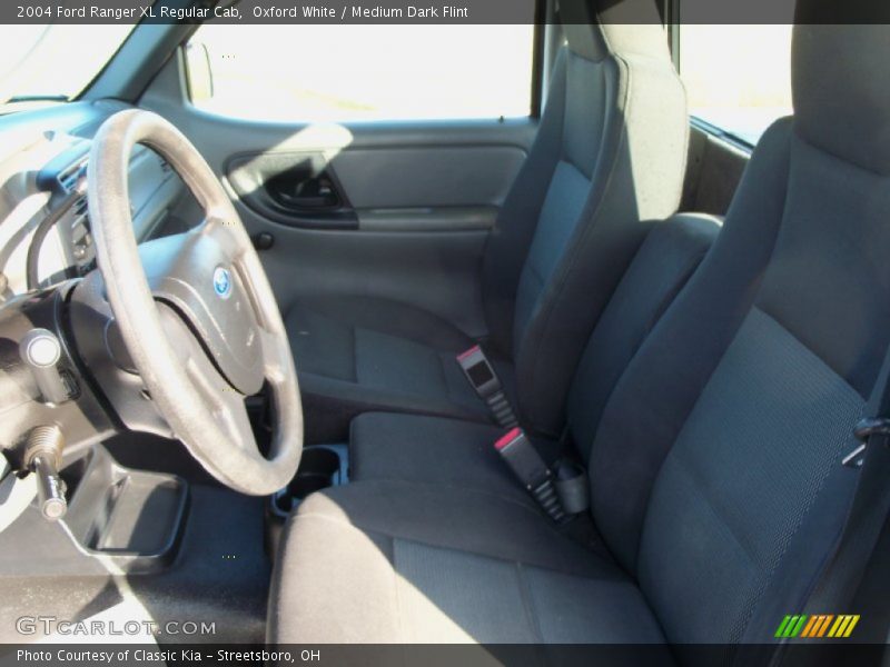 Oxford White / Medium Dark Flint 2004 Ford Ranger XL Regular Cab