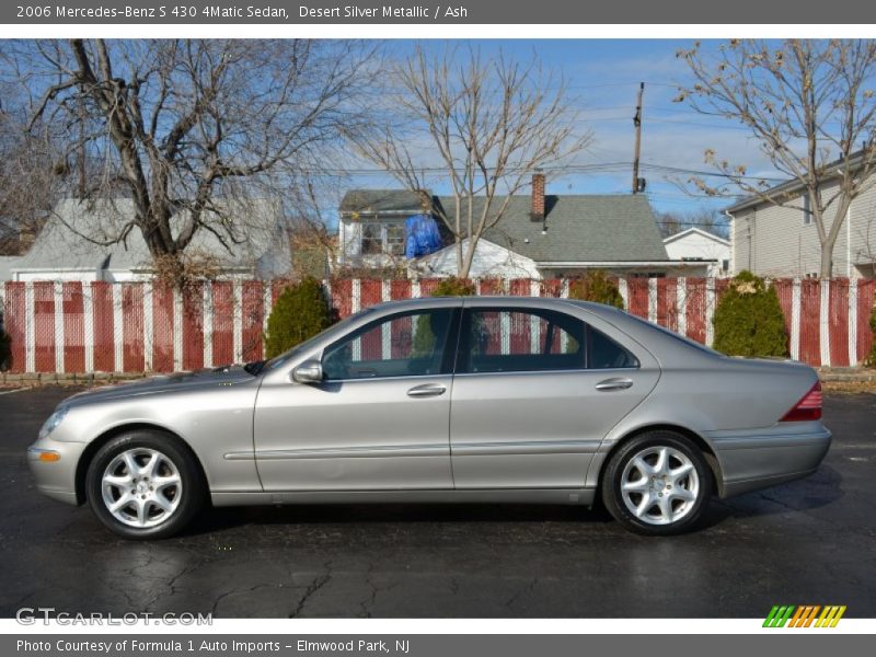 Desert Silver Metallic / Ash 2006 Mercedes-Benz S 430 4Matic Sedan