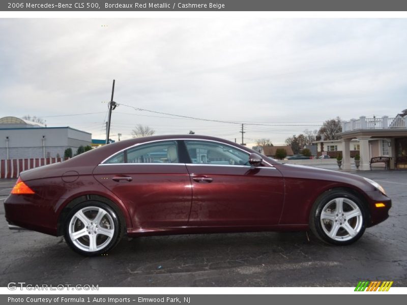 Bordeaux Red Metallic / Cashmere Beige 2006 Mercedes-Benz CLS 500