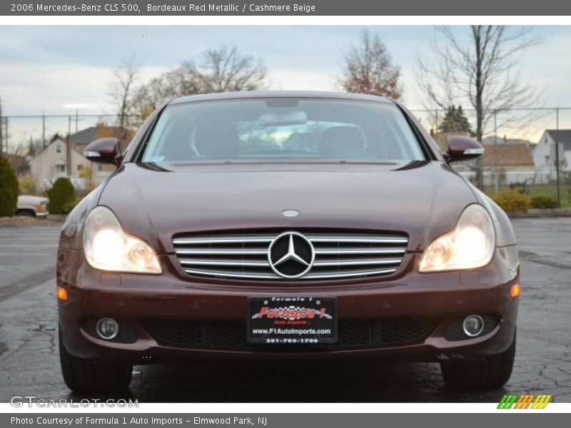 Bordeaux Red Metallic / Cashmere Beige 2006 Mercedes-Benz CLS 500