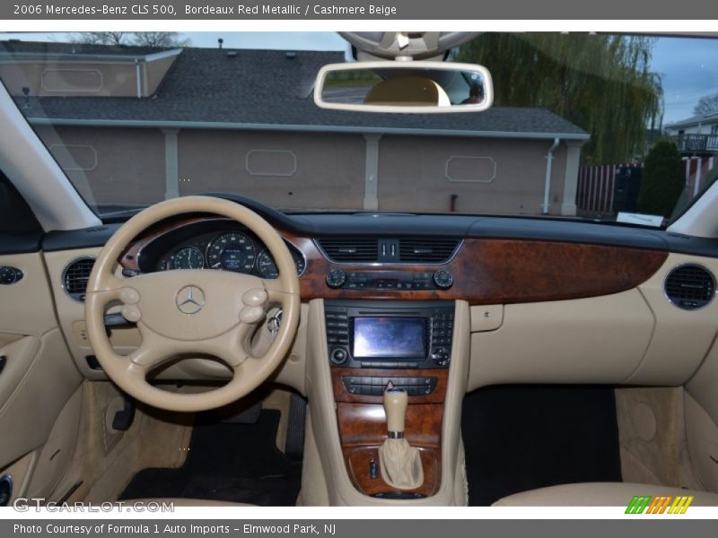 Bordeaux Red Metallic / Cashmere Beige 2006 Mercedes-Benz CLS 500
