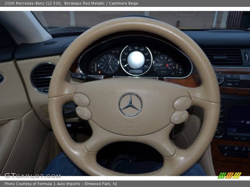 Bordeaux Red Metallic / Cashmere Beige 2006 Mercedes-Benz CLS 500