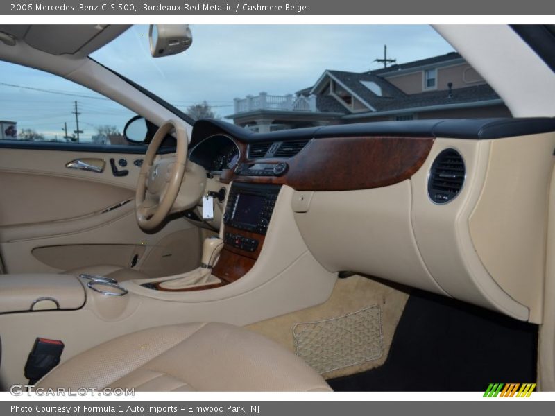 Bordeaux Red Metallic / Cashmere Beige 2006 Mercedes-Benz CLS 500