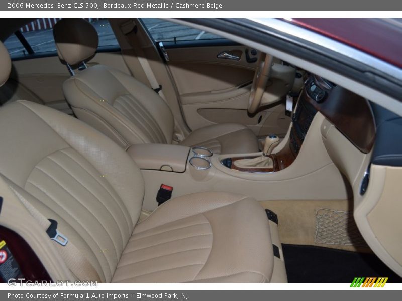 Bordeaux Red Metallic / Cashmere Beige 2006 Mercedes-Benz CLS 500