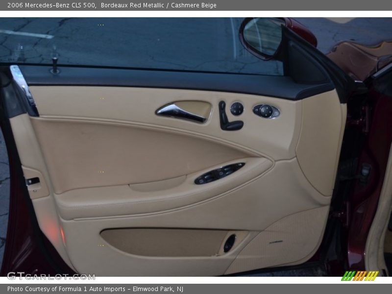 Bordeaux Red Metallic / Cashmere Beige 2006 Mercedes-Benz CLS 500