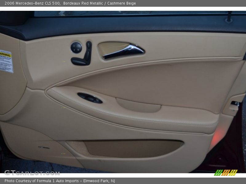 Bordeaux Red Metallic / Cashmere Beige 2006 Mercedes-Benz CLS 500