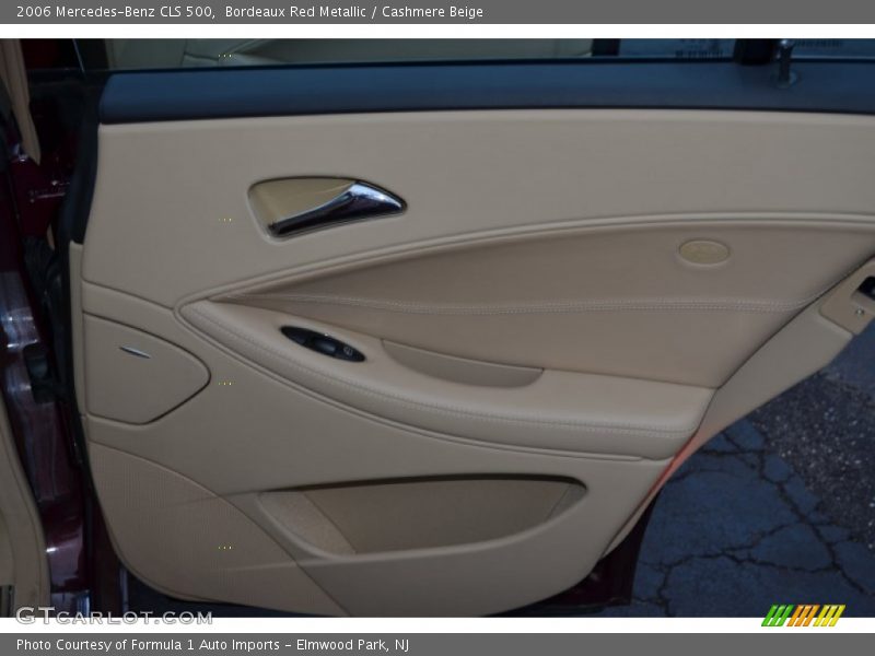 Bordeaux Red Metallic / Cashmere Beige 2006 Mercedes-Benz CLS 500