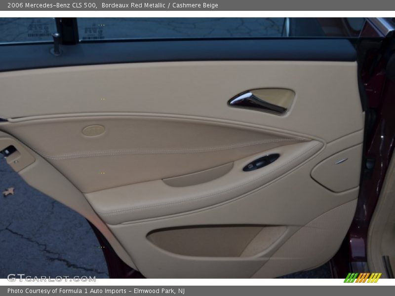 Bordeaux Red Metallic / Cashmere Beige 2006 Mercedes-Benz CLS 500