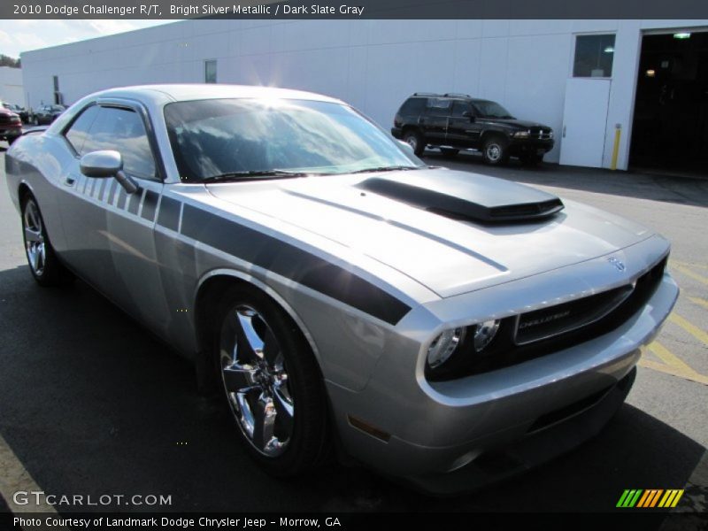 Bright Silver Metallic / Dark Slate Gray 2010 Dodge Challenger R/T