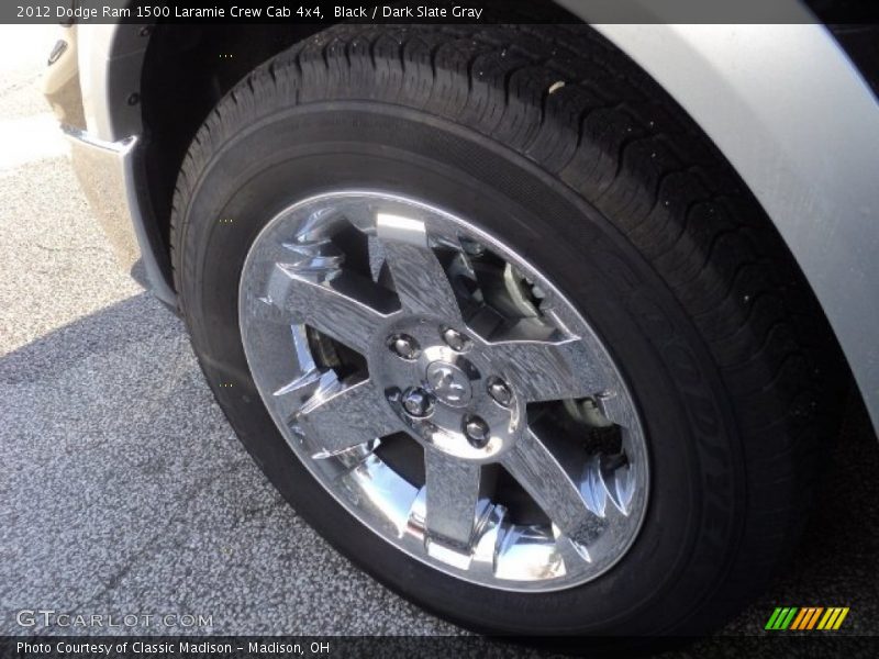 Black / Dark Slate Gray 2012 Dodge Ram 1500 Laramie Crew Cab 4x4