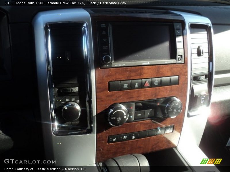 Black / Dark Slate Gray 2012 Dodge Ram 1500 Laramie Crew Cab 4x4