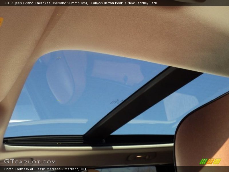Canyon Brown Pearl / New Saddle/Black 2012 Jeep Grand Cherokee Overland Summit 4x4
